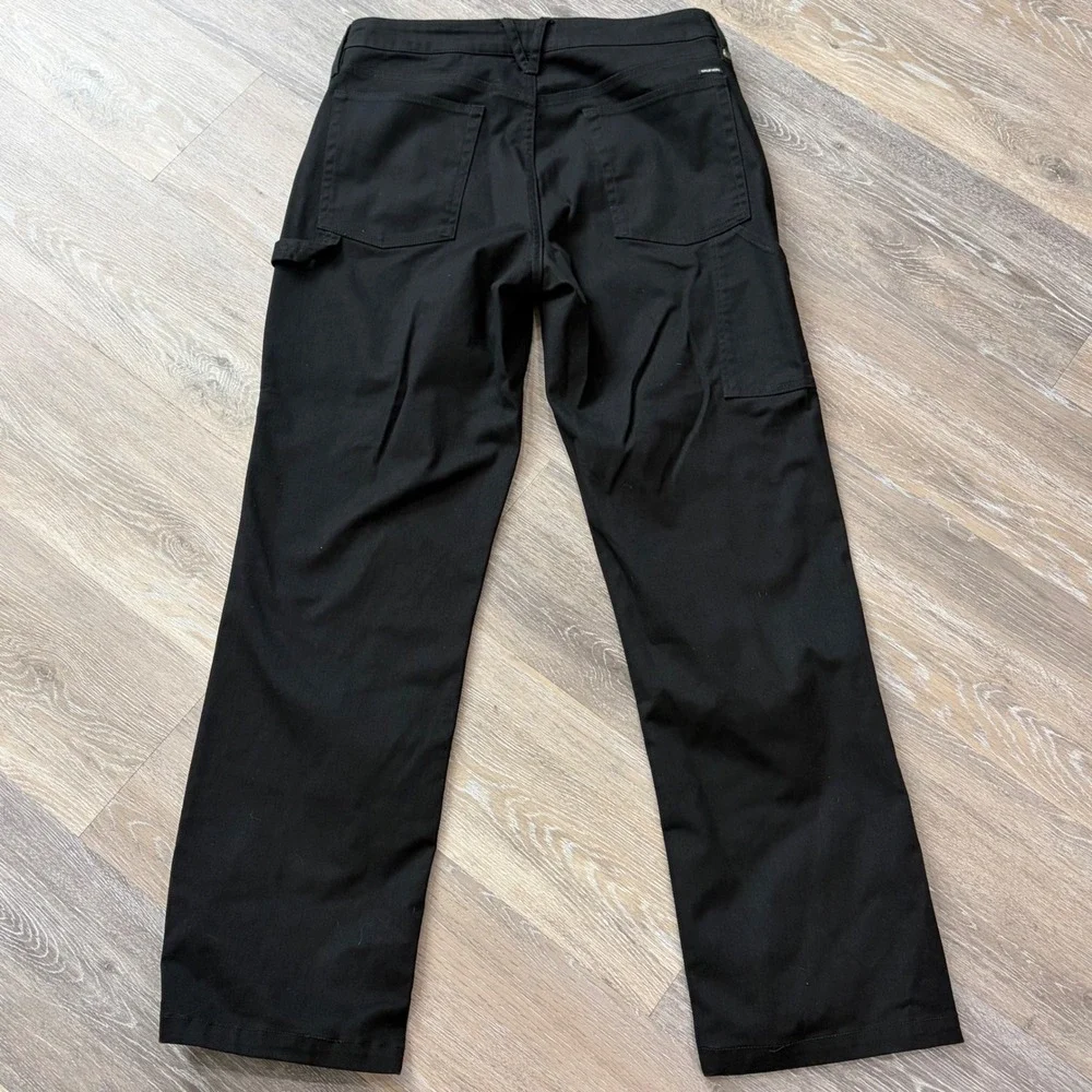 Brixton Relaxed Fit Carpenter Pants Mens 31 Black Straight Leg Workwear Utility